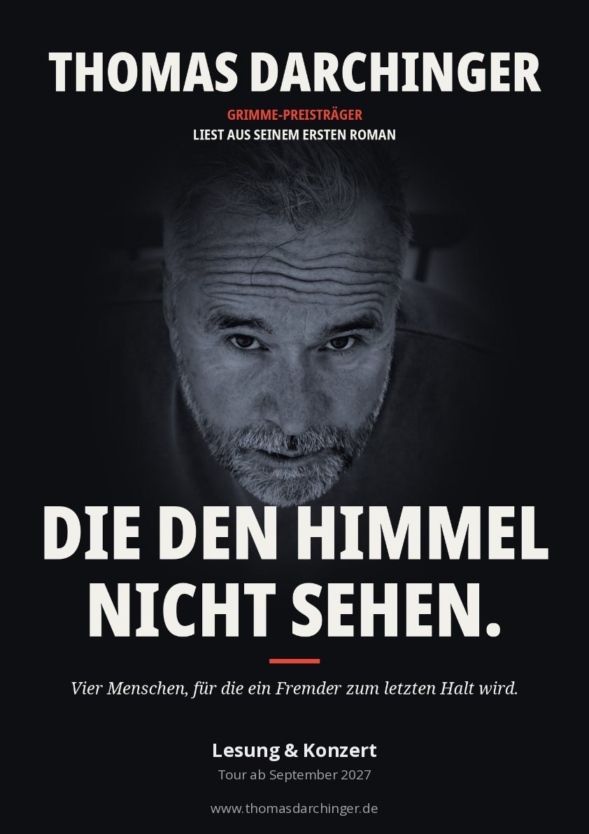 Plakat DIE DEN HIMMEL NICHT SEHEN.